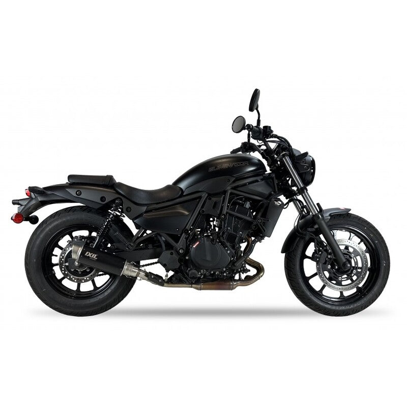 Kawasaki Eliminator [IXIL] - RC3B Slip-On Silencer Stainless Steel Black
