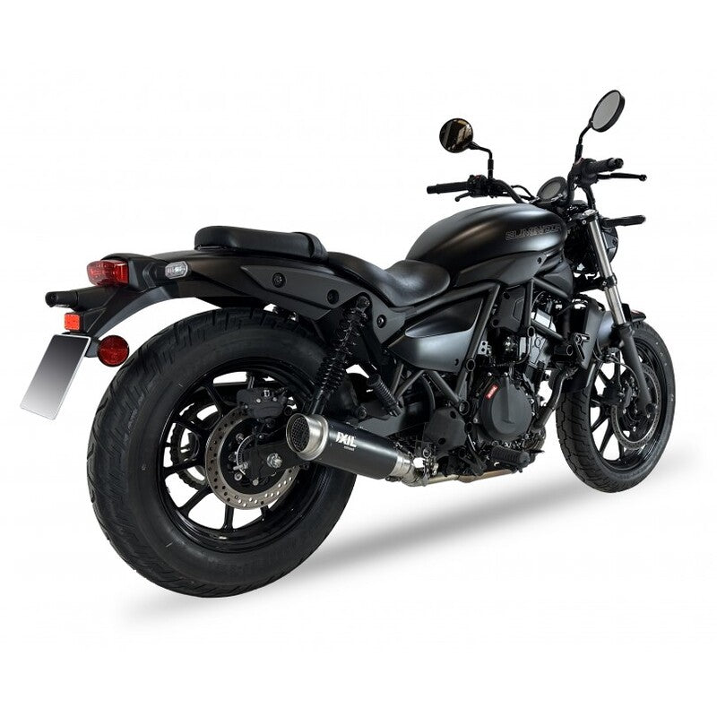 Kawasaki Eliminator [IXIL] - RC3B Slip-On Silencer Stainless Steel Black