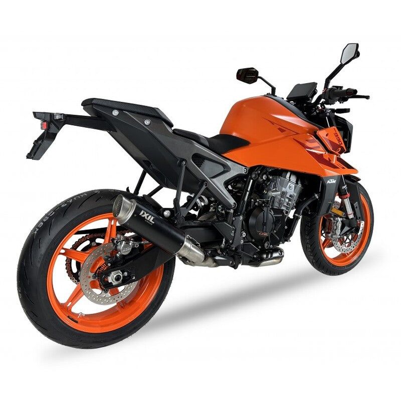 Ktm Duke 990 [IXIL] - RC3B Slip-On Silencer Stainless Steel Black