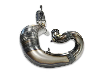 Ktm Sx 250 [FRESCO] - Complete exhaust system - Carby muffler black aluminum