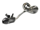 Ktm Sx 250 [FRESCO] - Complete exhaust system - Carby muffler black aluminum