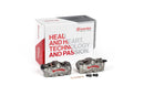 Suzuki Gsx 1300 [BREMBO RACING] - GP4-RS Pair of front radial brake calipers 4 pistons Ø3mm