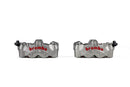 Kawasaki Zr 400 [BREMBO RACING] - GP4-RS Paire d'étriers de frein radiaux avant 4 pistons Ø3mm