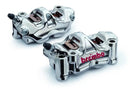 Aprilia Tuono 1000 [BREMBO RACING] - Pair of GP4RX - 1mm brake calipers (CNC machined - chrome plated) (with pads)-3