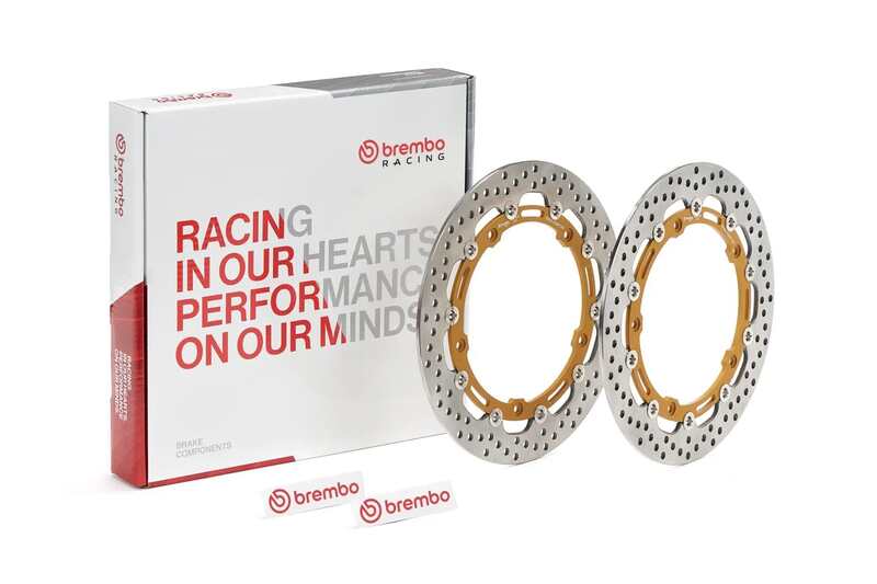 Bmw R Ninet Racer [BREMBO RACING] - UPGRADE Supersport rund schwimmend Bremsscheiben - paarweise