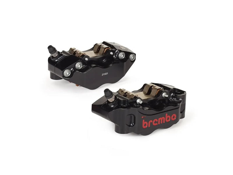 Ducati Hypermotard 939 [BREMBO RACING] - UPGRADE GP4-RB 4-piston brake calipers (pair) front, Ø 30/34 mm