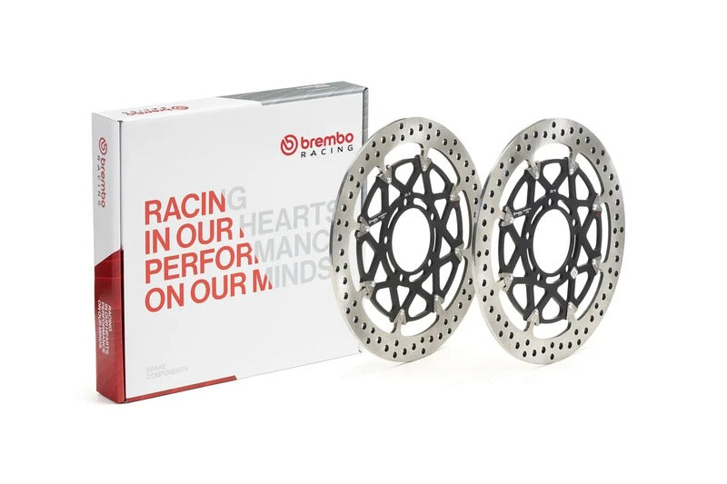 Kawasaki Zr 400 [BREMBO RACING] - UPGRADE T-Drive paire de disques de frein flottants - 208A98534