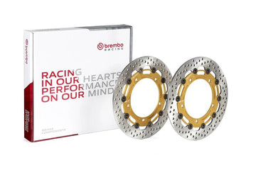 Kawasaki Z Electric [BREMBO RACING] - Disques de frein flottants ronds UPGRADE Supersport - par paire