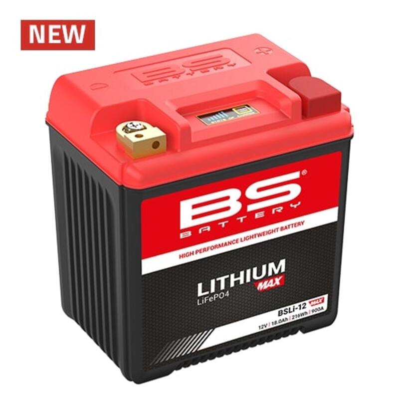 Bmw R 80 Rt 247 [BS BATTERY] - Lithium-Ionen-Batterie BSLi-12 Max