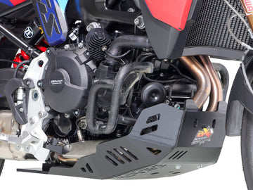 Bmw F 900 900 [AXP] - Adventure Skid Plate - PE-HD 8mm - for Outback Motortek crash bars - 0
