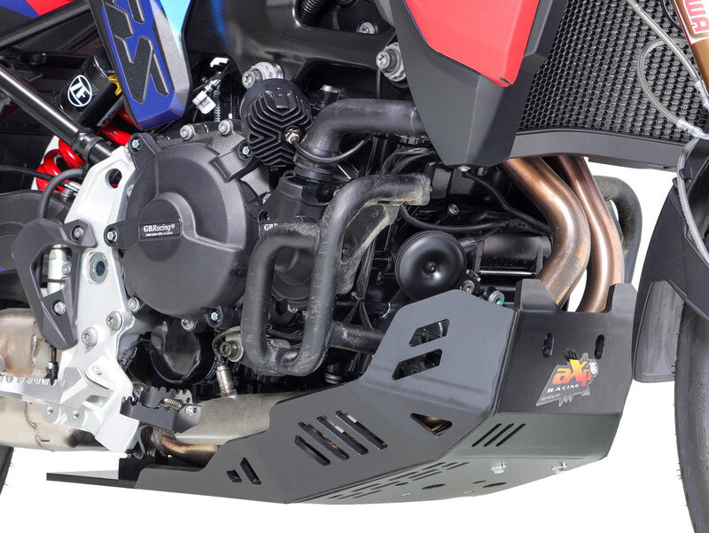 Bmw F 900 Gs Adventure [AXP] - Adventure Skid Plate - PE-HD 8mm - for Outback Motortek crash bars
