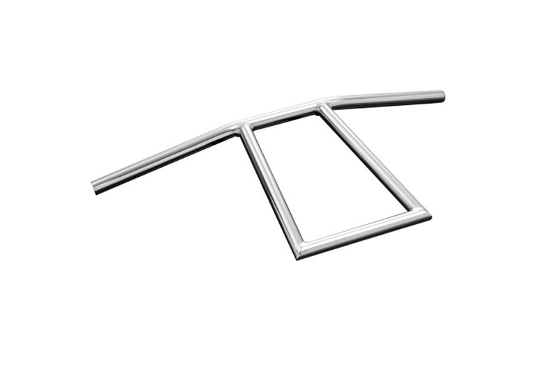 Harley Davidson Fxst [HIGHWAY HAWK] - Guidon Old School, 1 pouce (25,4 mm), chromé