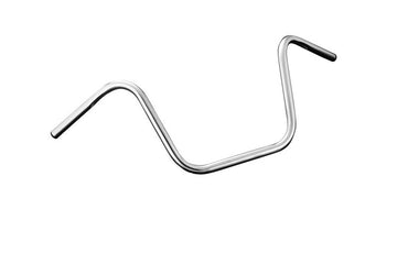 Yamaha Xvs 950 [HIGHWAY HAWK] - Guidon Street moyen, 1 pouce (25,4 mm), chromé, avec encoches pour câbles