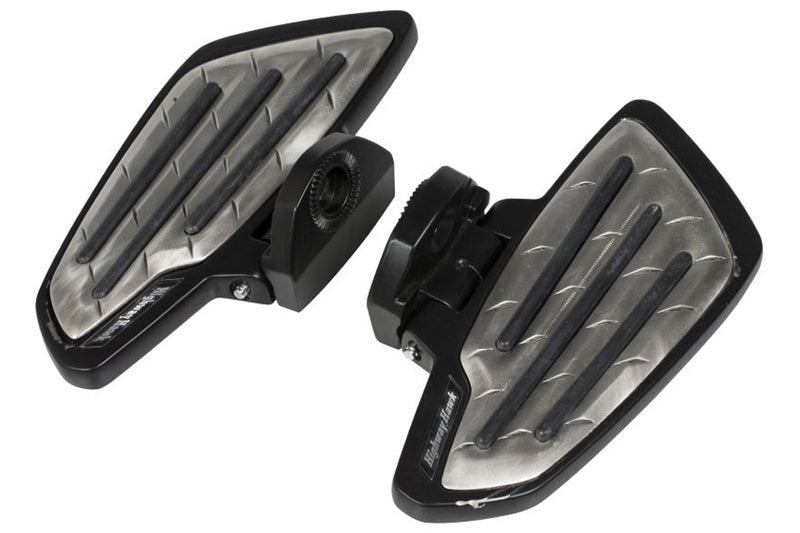 Suzuki Vs 1400 Intruder [HIGHWAY HAWK] - Marchepieds New Tech Glide en métal, Suzuki VS Intruder, noir