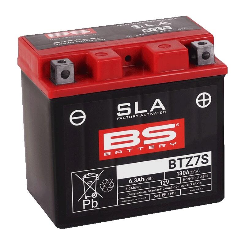 Honda Xl 125 V Varadero [BATTERIE BS] - Batterie sans entretien SLA activée en usine - BTZ7S (FA)