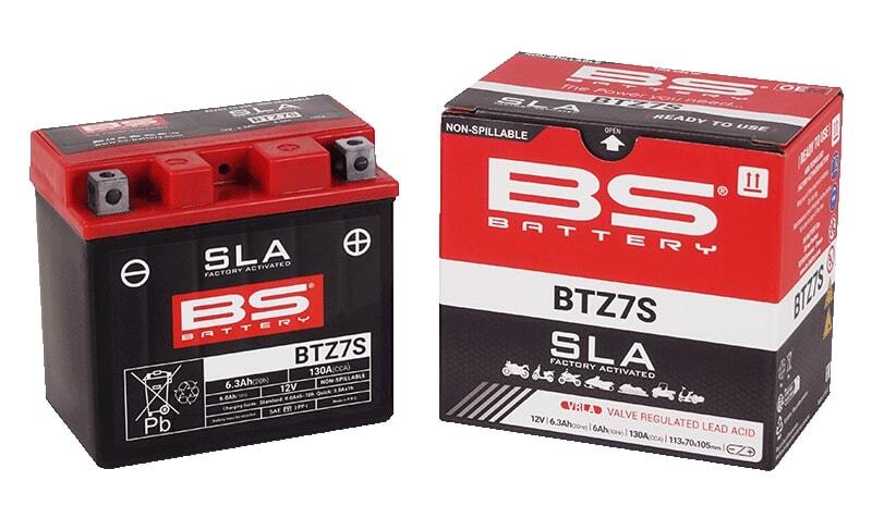 Yamaha Yzf R6 [BATTERIE BS] - Batterie sans entretien SLA activée en usine - BTZ7S (FA)