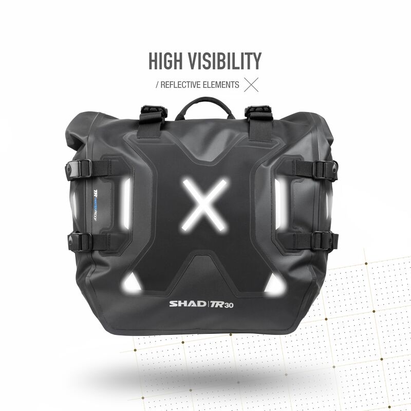 Honda X-Adv [SHAD] - Wasserdichte Taschen Terra TR30