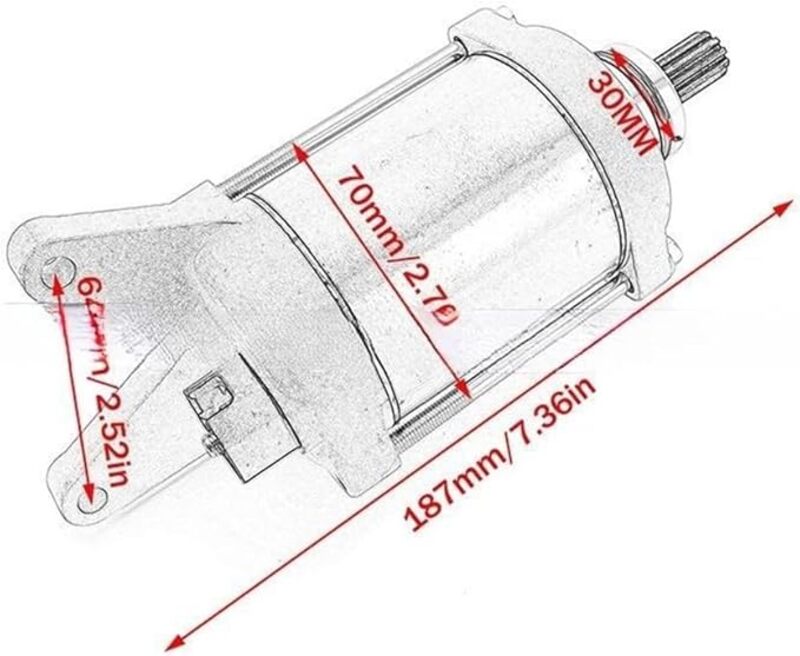 Honda X-Adv [TECNIUM] - starter motor