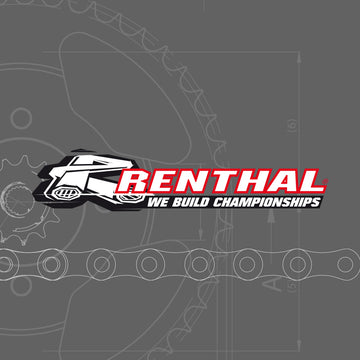 Yamaha Yz 426 [RENTHAL] - Kit chaîne 520R1 14/48 Standard - Pignon arrière ultra léger autonettoyant