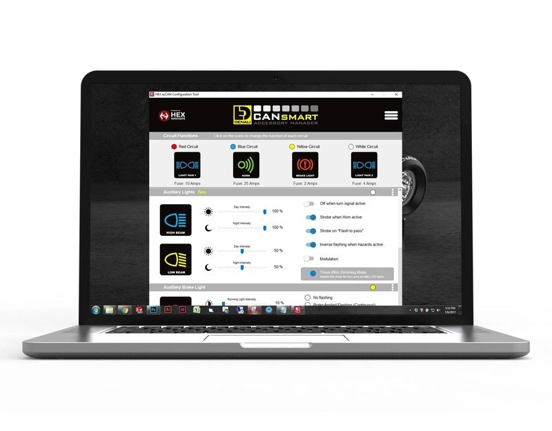 Triumph Tiger 1200 Gt Pro [DENALI] - CANsmart™ Kit D3 Fahrlicht