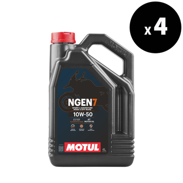 NGEN 7 4T MOTEUR HUILE 10W-50 4L 4 PACK [MOTUL]