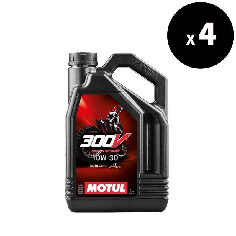 Motorenöl 10W30 4T für Off Road Racing 4L - MOTUL 300V