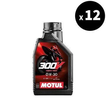 Huile à moteur 0W30 4T pour les courses de rue 1L x12 [motul]