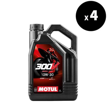 Huile à moteur 10W30 4T Road Racing 4L 4-Pack [Motul]