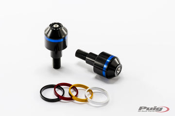 BMW C 650 SPORT [2023] – Short handlebar end weights with ring – black - 0