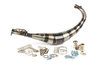 Aprilia RX Factory 50 2T - Exhaust Streetrace CNC Orange