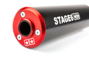 Beta RR Enduro 50 2T - Exhaust Streetrace Red Black