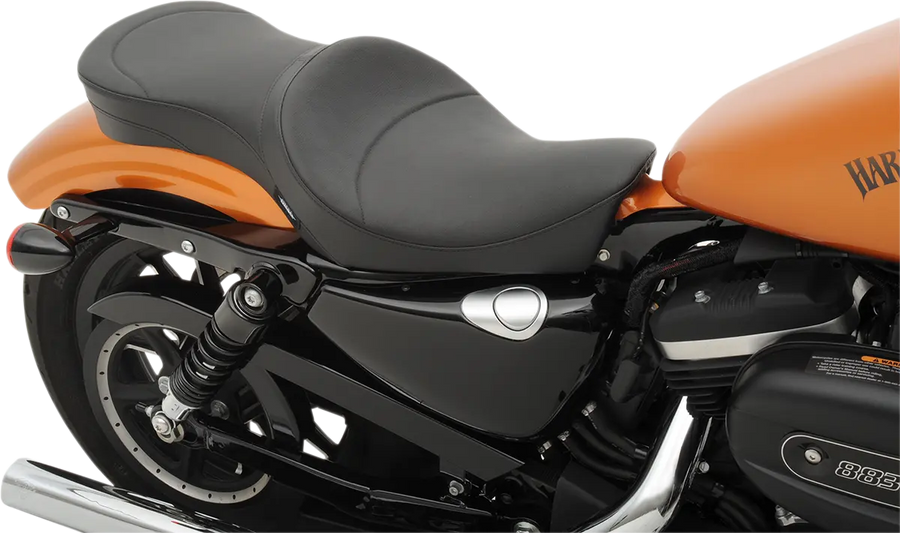 harley davidson touring [DRAG SPECIALTIES] – Vinyl-Doppelmuldensitzbank