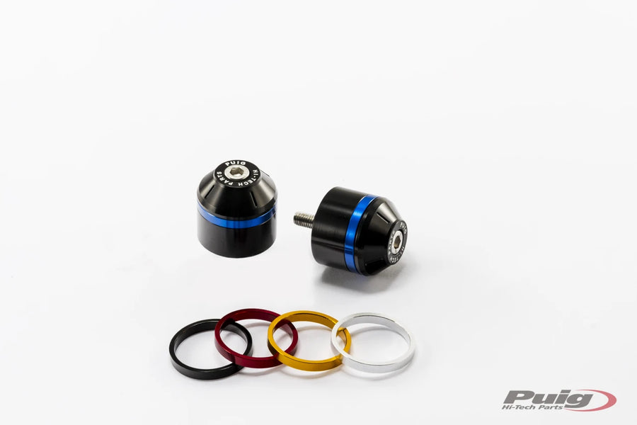 TRIUMPH TIGER SPORT 1050 [2020] – Short bar end weights with ring – Black