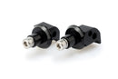 YAMAHA FZ8 [2016] – Adapter Beifahrer Fußrasten- Gummipad – Schwarz-1