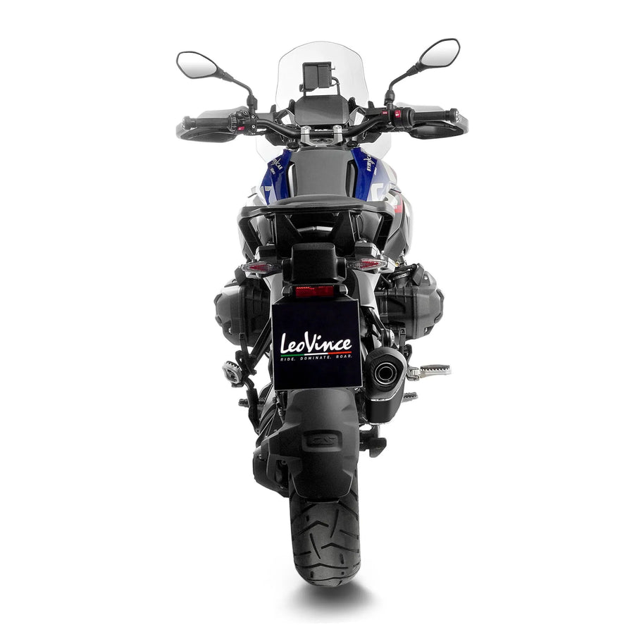 bmw r 1300 gs trophy [LEOVINCE] – LV-14 Black Edition rear silencer