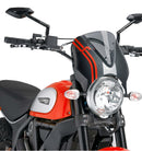 DUCATI SCRAMBLER DESERT SLED [2025] – RetroVision Windshield Visor – Black-22