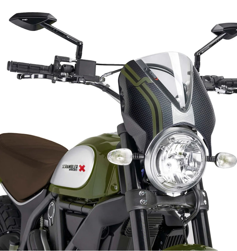 DUCATI SCRAMBLER DESERT SLED [2025] – RetroVision Windschild Visier