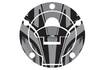 YAMAHA MT-125 [2025] – Tankdeckelabdeckungen Radikal – Grau