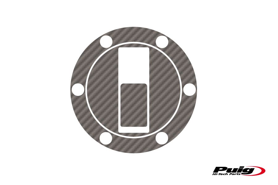 APRILIA SHIVER 900 [2019] – Protection de bouchon de réservoir X-TREME – Look carbone