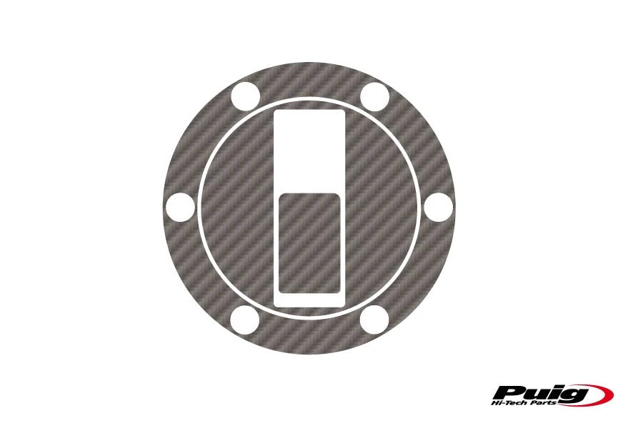 APRILIA SHIVER 900 [2019] – Protection de bouchon de réservoir X-TREME – Look carbone