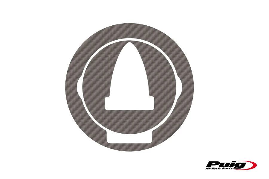APRILIA SHIVER 900 [2019] – Protection de bouchon de réservoir X-TREME – Look carbone