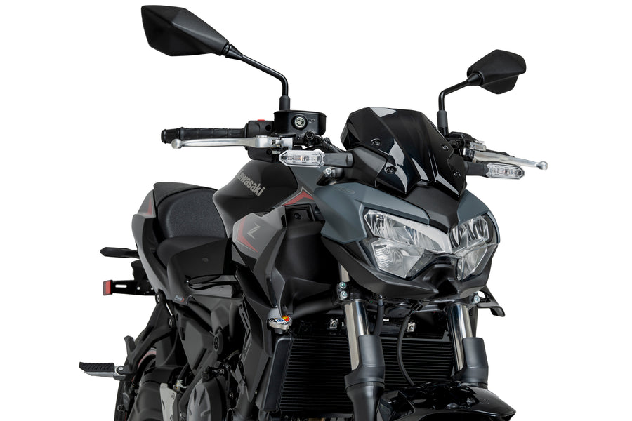 KAWASAKI Z 650 [2025] – D12 Spoiler – Mattschwarz
