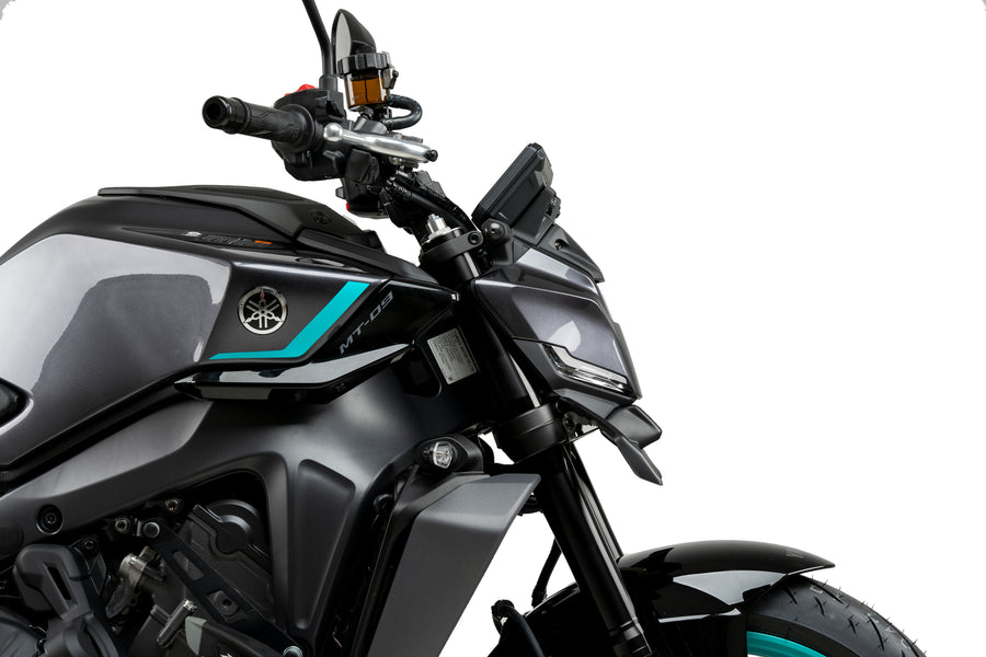 YAMAHA MT-09 Y-AMT [2024] – Spoiler avant de pare-brise à carénage nu