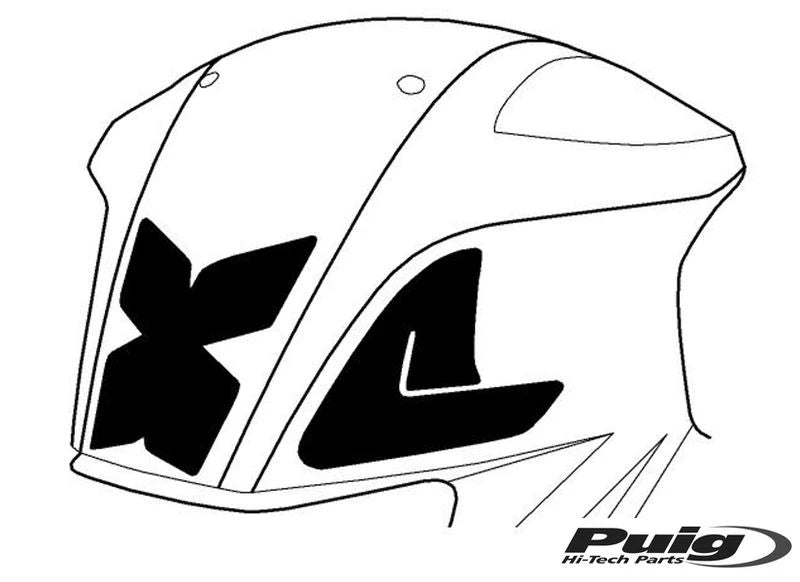BMW F 800 R [2019] – Protection de réservoir spécifique – look carbone