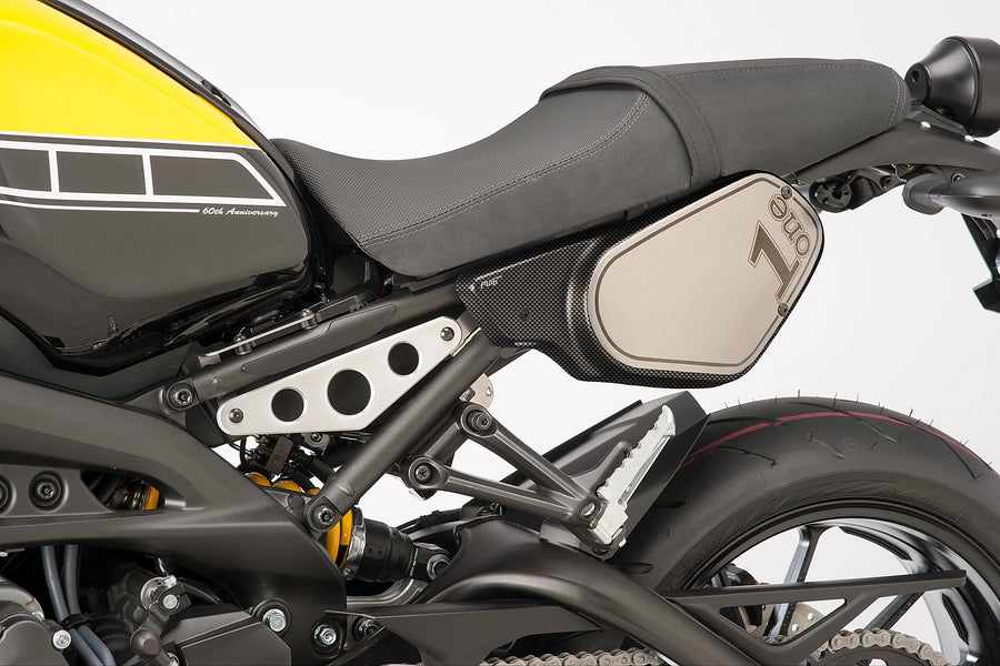 YAMAHA XSR 900 [2019] - Retro-Seitendeckel | Carbon-Optik | PUIG 8563C