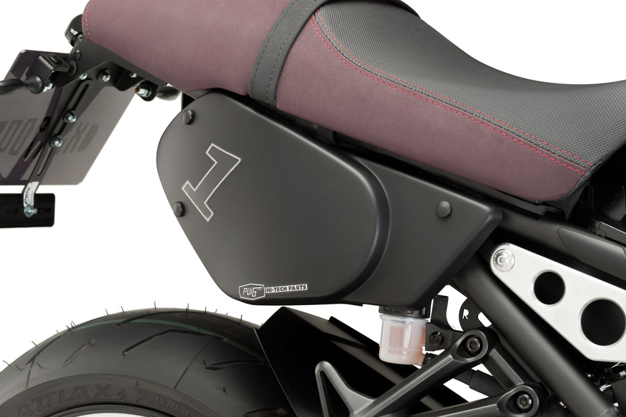YAMAHA XSR 900 [2019] – Retro Seitendeckel – Mattschwarz