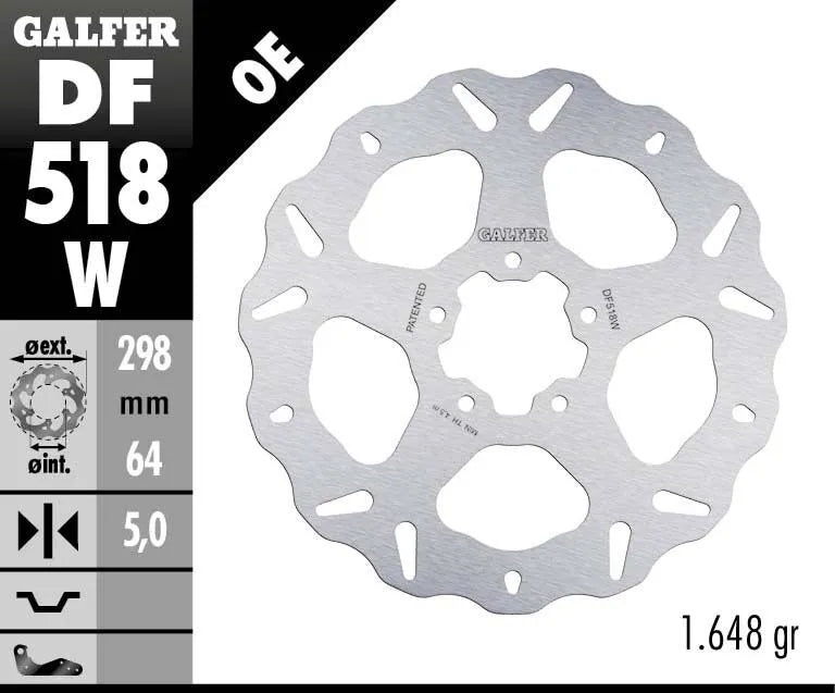 Indian Scout Sixty Scout60 [2021-2022, 2023-2024] - Disque de frein Wave® - photo 2
