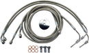 harley davidson fltruse [LA CHOPPERS] – Edelstahl-Bremsleitungs-Kit-1