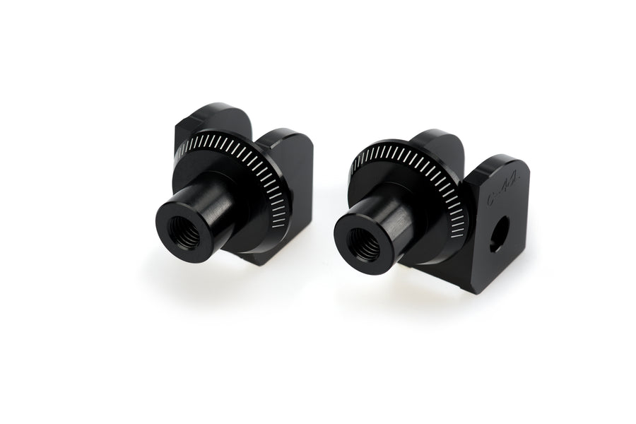 BMW R NINET URBAN S [2024] – Adapter Fußrasten- Gummipad "Rider" – Schwarz