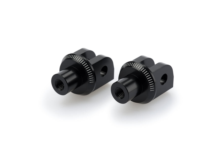 KAWASAKI ZX-4RR NINJA [2025] – Adapter Fußrasten- Gummipad "Rider" – Schwarz